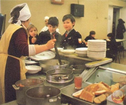 Прелести школьной советской столовой