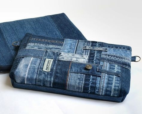 Ворох джинсовых переделок Большая, подборка, новых, можно, сшить, джинсовой, одежды  