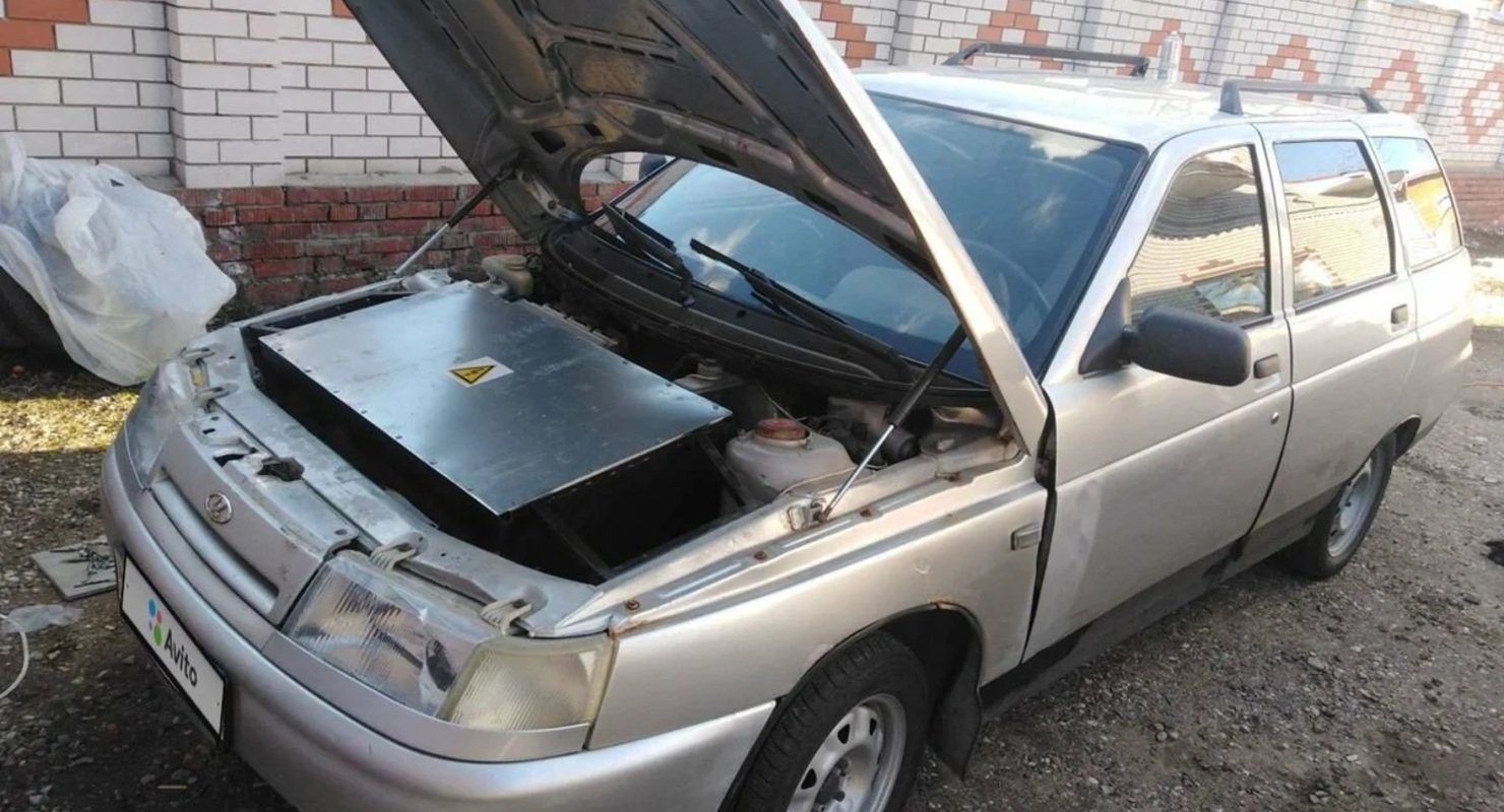 Полностью электрический ВАЗ-2111 — сколько проедет на одном заряде