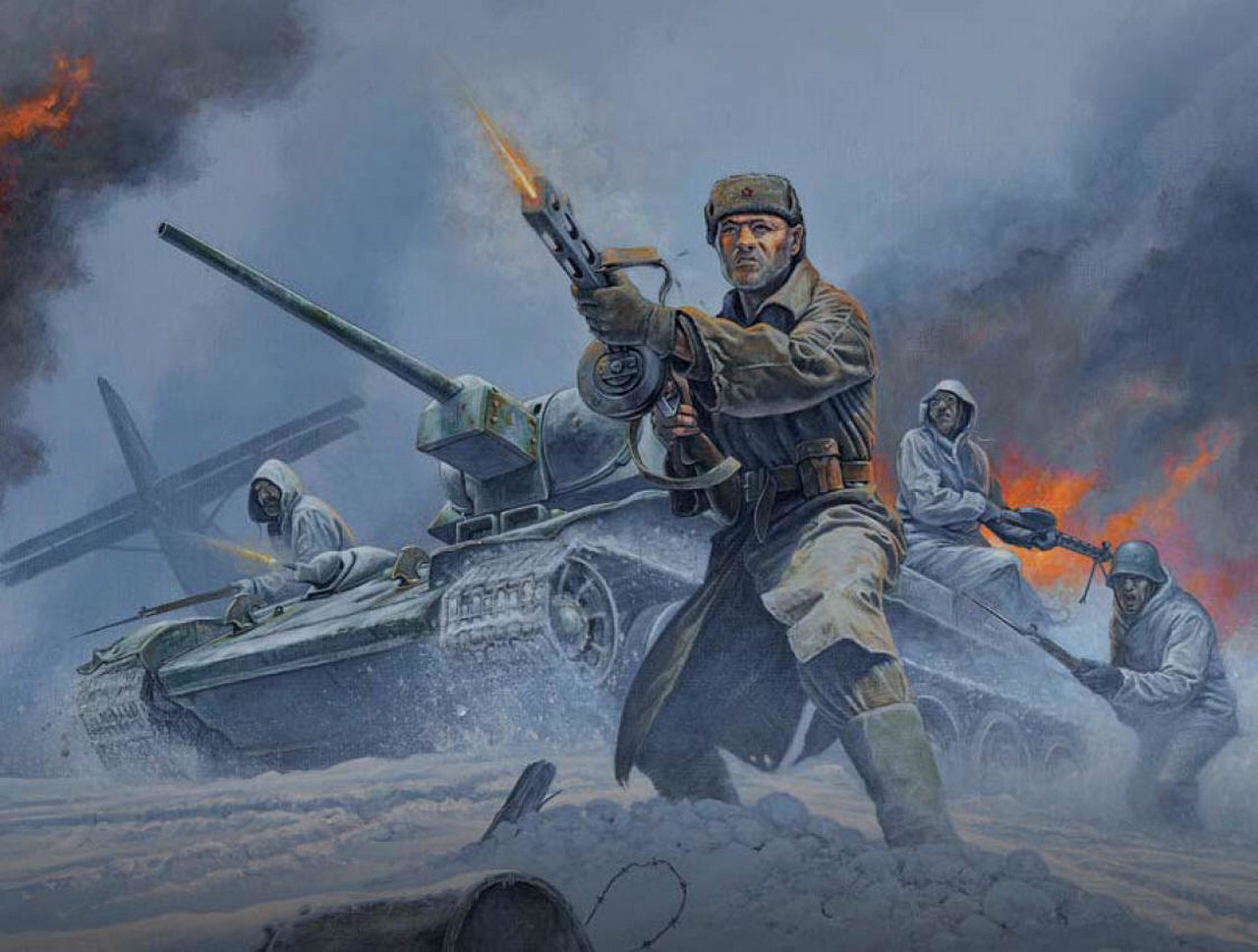 Воины котла. Картина Тацинский танковый рейд Баданова. Рейд Баданова 1942. Тацинский рейд Генерала Баданова.