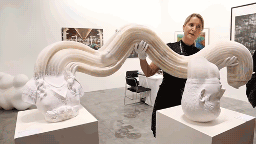 Фотография: Срыв бумажной башки в невероятных скульптурах Ли Хунбо №2 - BigPicture.ru