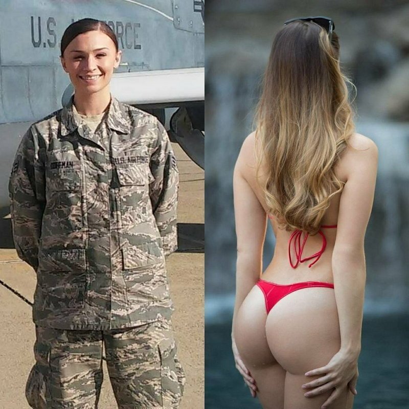 Outdoor bikini uniform amateur