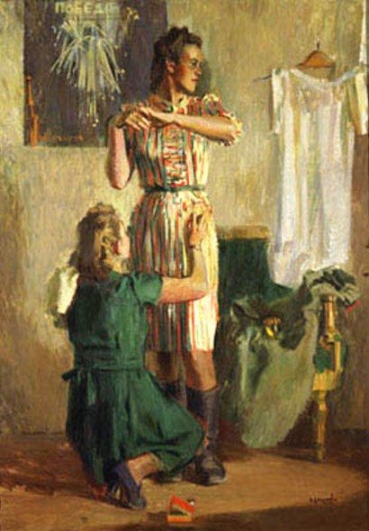 Мода военных лет история,мода,послевоенные годы