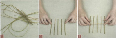 Как сделать оберег - плетень.