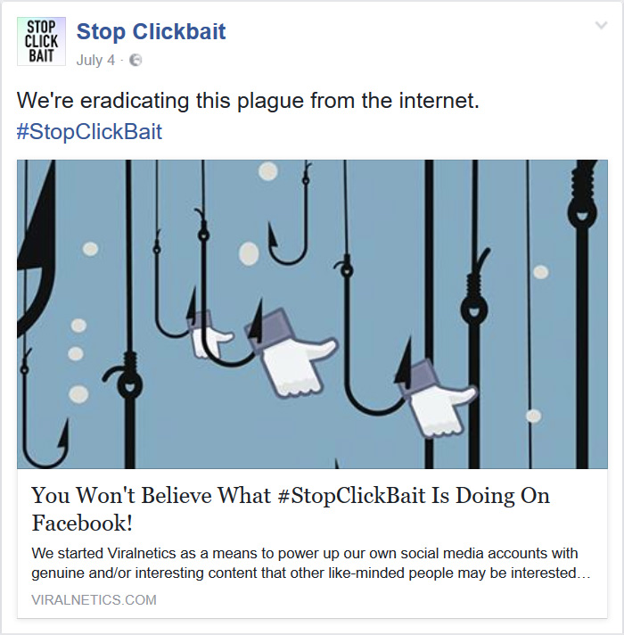 Stop Clickbait