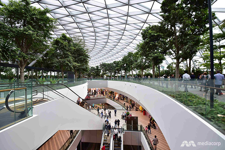 В Сингапуре Построили Уникальный Аэропорт, Не Имеющий Аналогов В Мире Аэропорт,Сингапур
