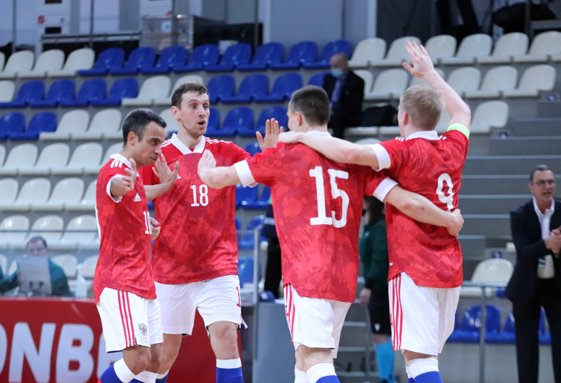 Сборная России стартовала с победы на чемпионате Европы по мини-футболу