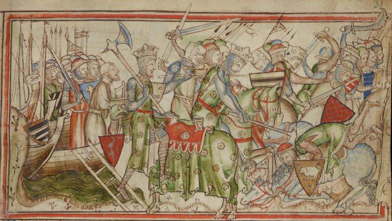 Загадки «Гобелена из Байё». «Разговор втроем» история