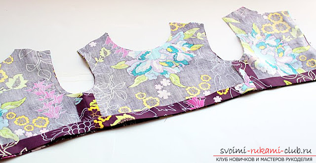 Пошив платья для дочки своими руками по инструкции с фото. Фото №16