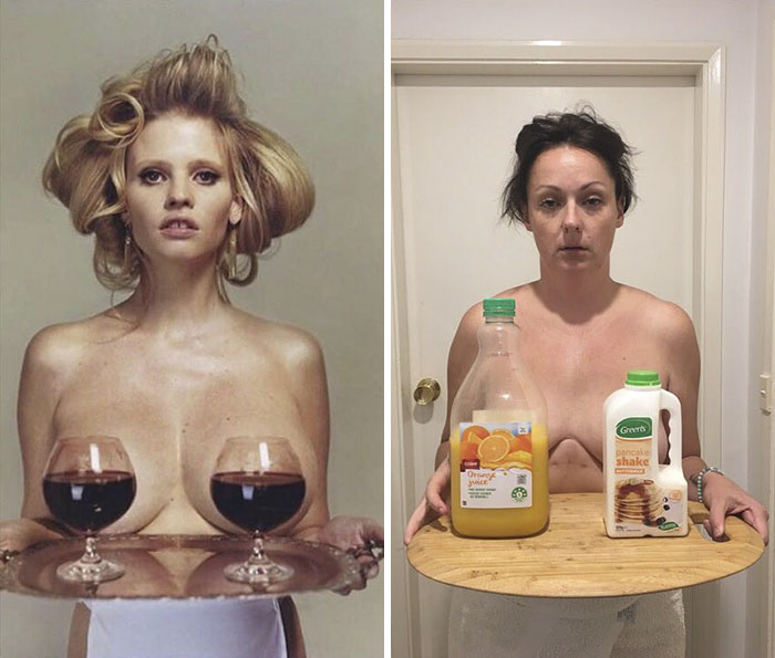 Celebrity Photo Recreations