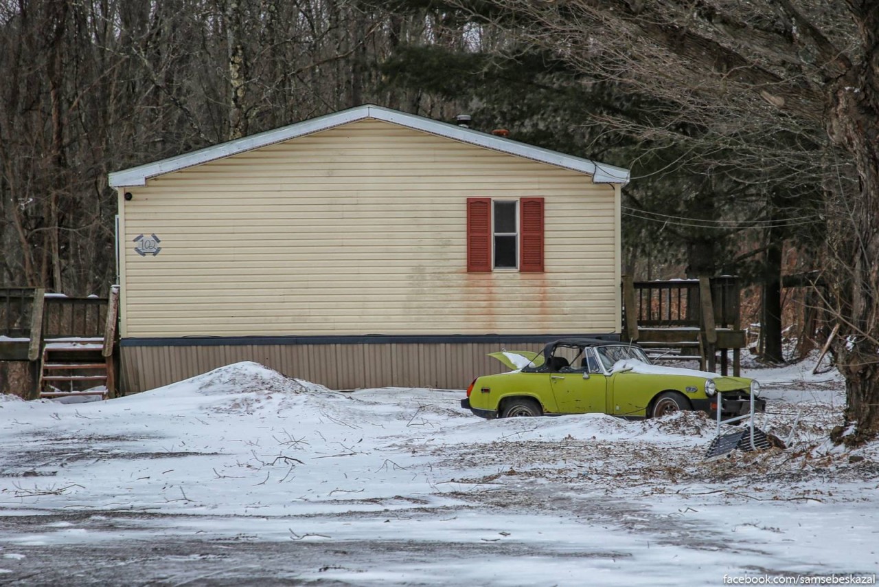 Сравните сами:  как живут простые люди  США ,  в 200 км от Нью-Йорка глубинка