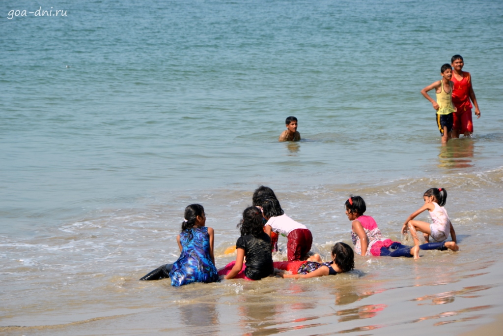 Bathing in Cambodia