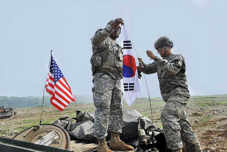 Корея финансирует армию США