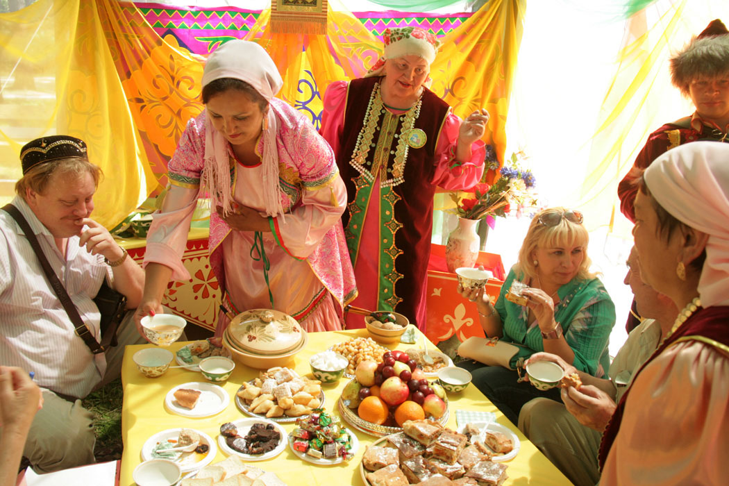 Гостеприимство татар. Фото взято из открытых источников