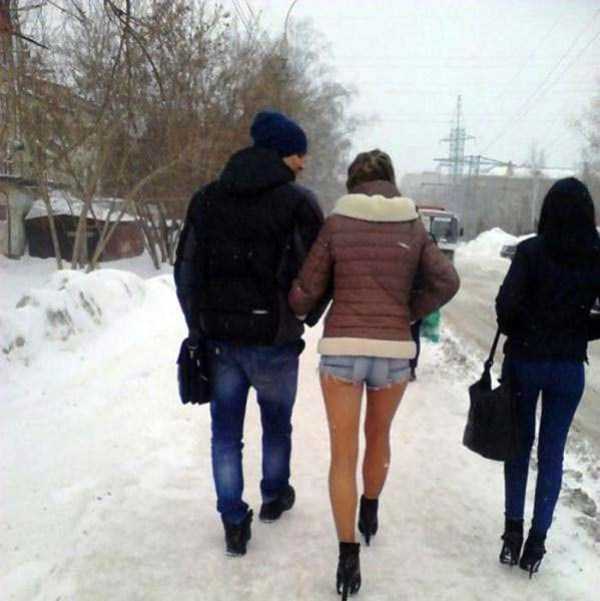 Русская зима: восторг западных соцсетей! 