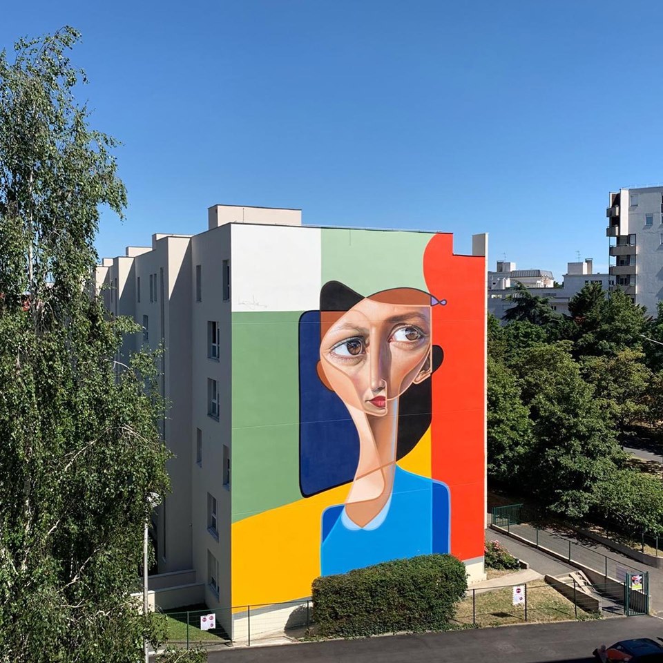 Уличный художник Белин Уличный художник Белин