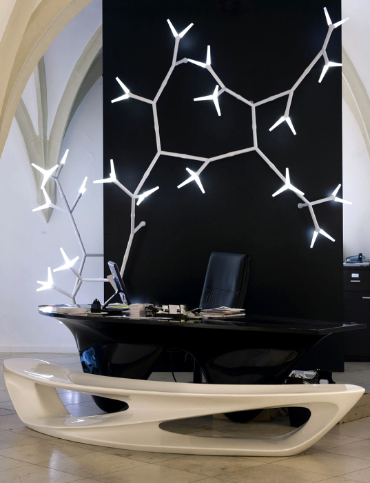 Оригинальный каркас для светильников из ПВХ-труб, который отлично впишется в любой интерьер. 