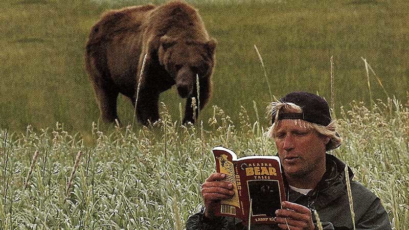 11. Нападение гризли на людей в национальном парке Катмай, Аляска, 2003 г. дикие животные, нападение медведя, нападение хищника