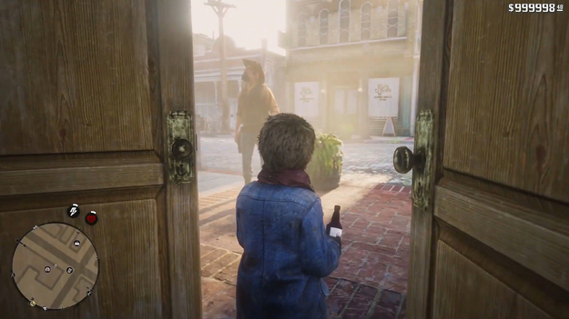 Злобный школьник ворвался в бар Red Dead Redemption 2 и всем навалял Злобный школьник ворвался в бар Red Dead Redemption 2 и всем навалял red dead redemption 2,игроки,Игры