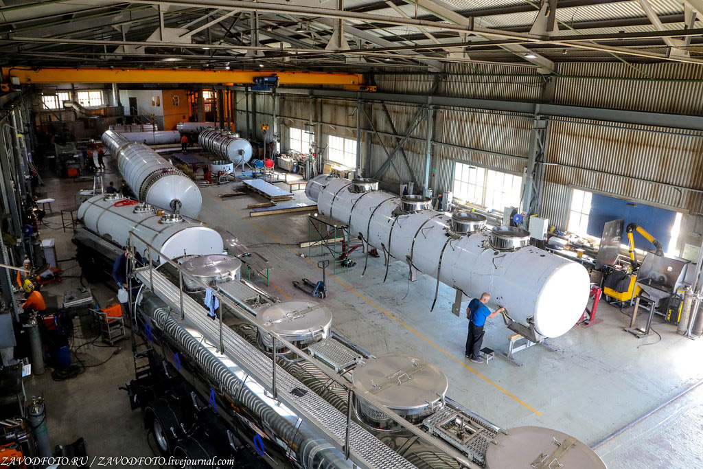 Как делают цистерны для молока Как делают цистерны для молока