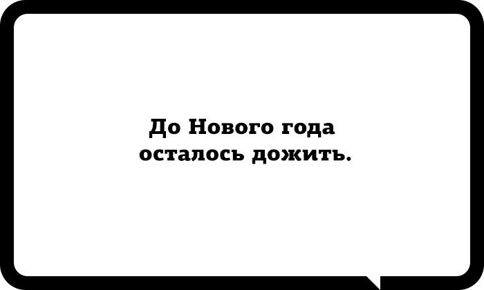 15 юмористическо-новогодних открыток для тех, с кого пока непредпраздничное настроение