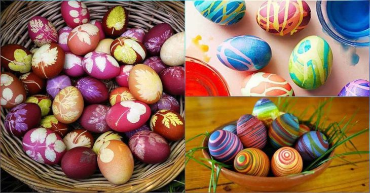 7 бесподобных способов окрасить яйца: никаких кистей, наклеек