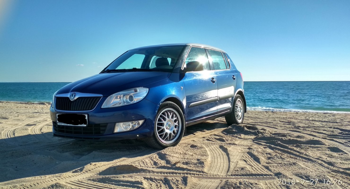 Skoda Fabia II Рестайлинг
