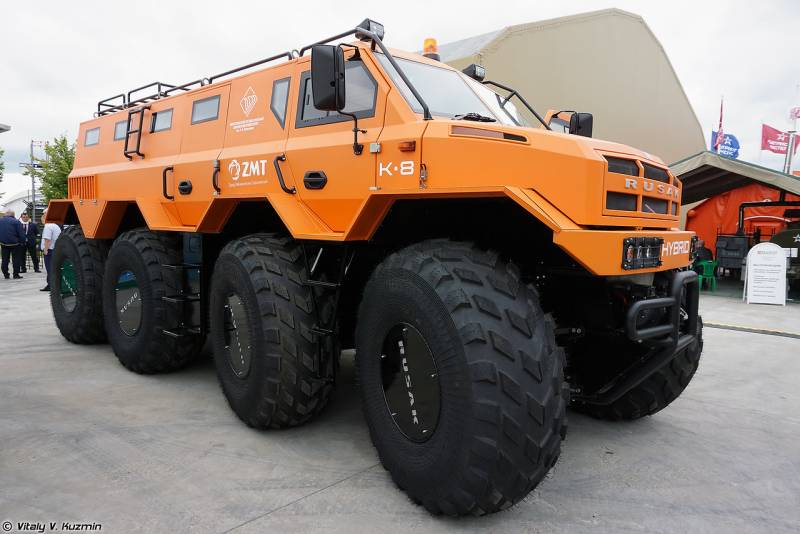 Пневмоходы для российской армии: ответ на арктические вызовы оружие