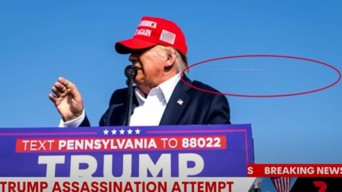 Покушение на Дональда Трампа / Фото: кадр из видео