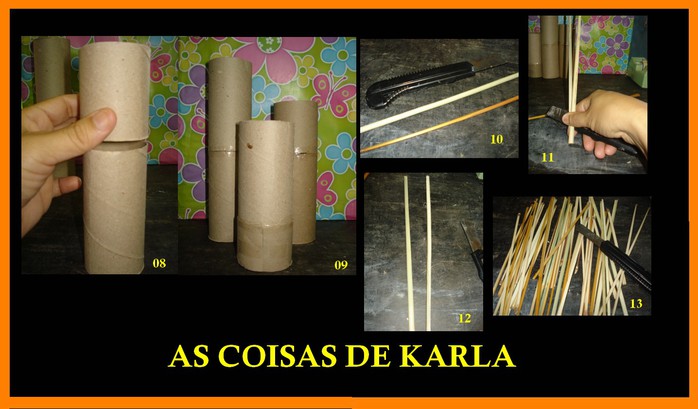 Вы только посмотрите на эту переработку  бросового материала из бобинок от туалетной бумаги