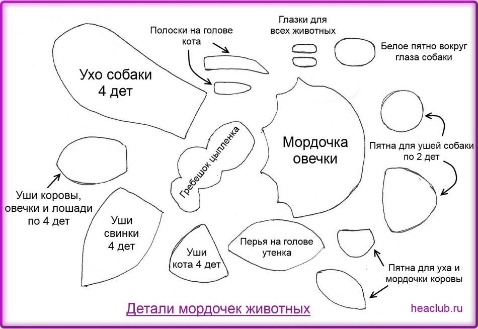 Пальчиковый театр из фетра, бумаги: выкройки, шаблоны пальчикового, театр, театра, фетра, бумаги, выкройки, чтобы, своими, пальчиковый, сделать, будет, шаблоны, части, единорога, животных, руками, зебры, детали, нужно, отверстия