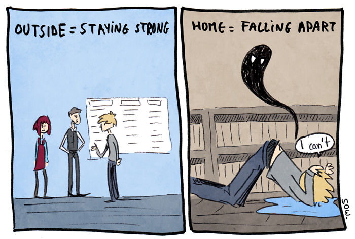 Anxiety And Depression Comics