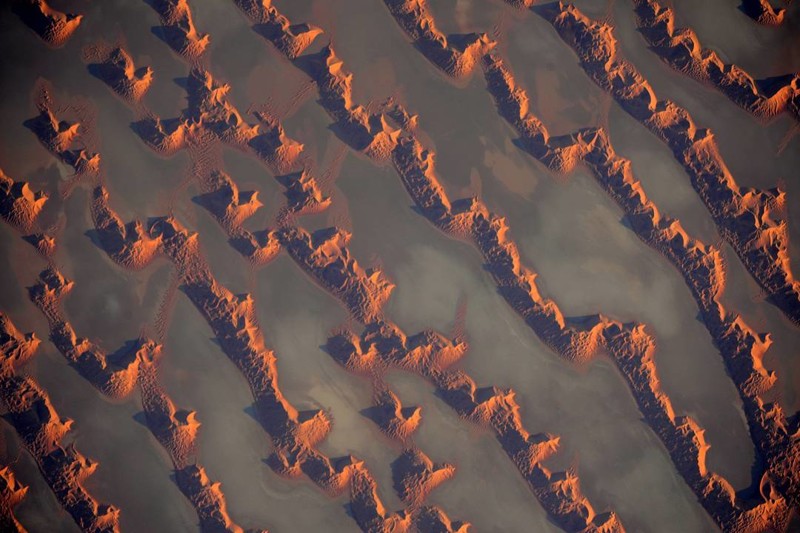Пески не скучные Они - разные! На фото Саудовская Аравия  Instagram, земля, космонавты
