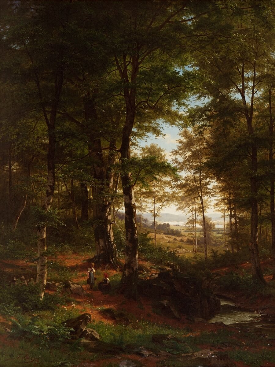 Художник Fritz Ebel (Фриц Эбель)