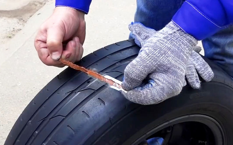 Ремонтируем прокол с помощью жгута — простая инструкция Марки и модели,полезные советы,ремонт автомобилей