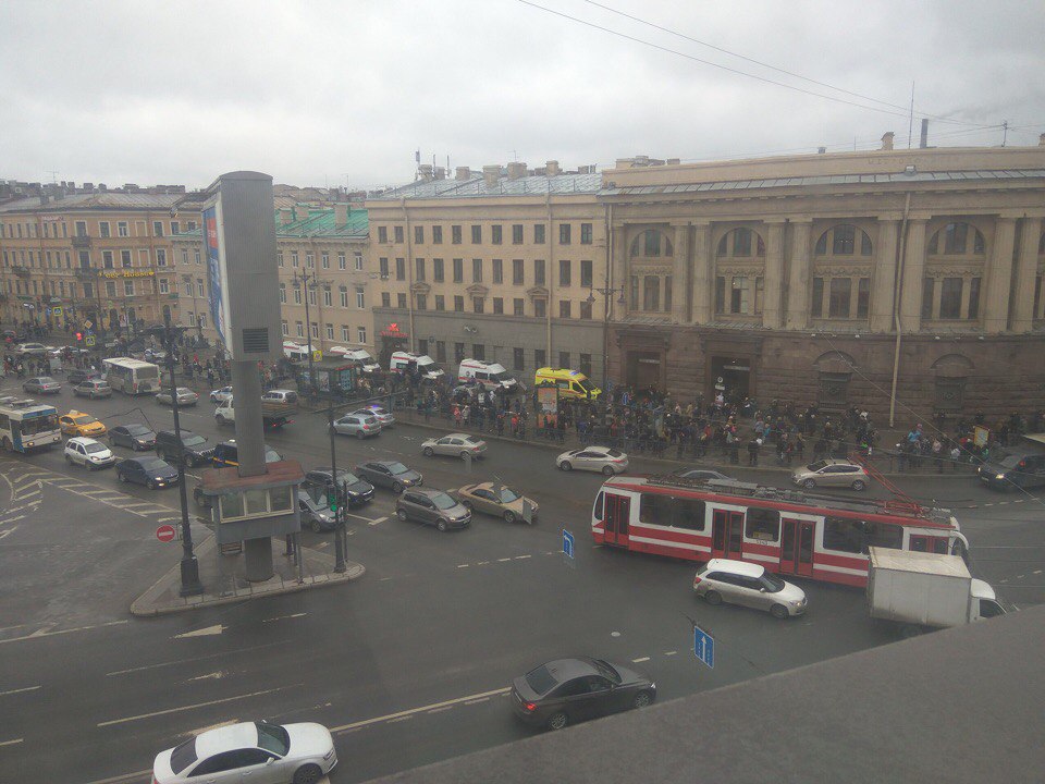 В посольстве США «шокированы» взрывом в Петербурге