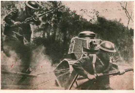 Описание будущей войны в "Технике-Молодёжи", 1935 г. СССР