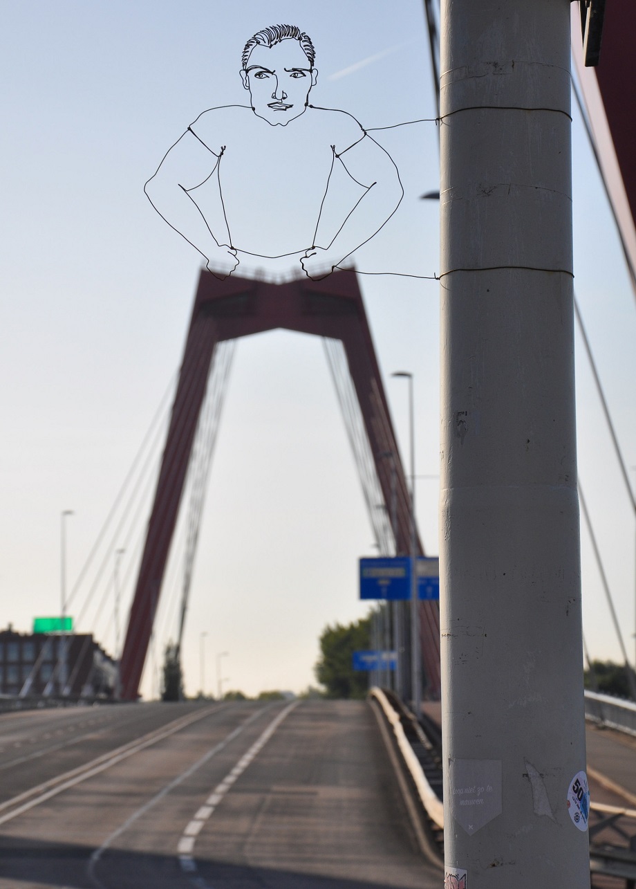 Проволочный стрит-арт Проволочный стрит-арт