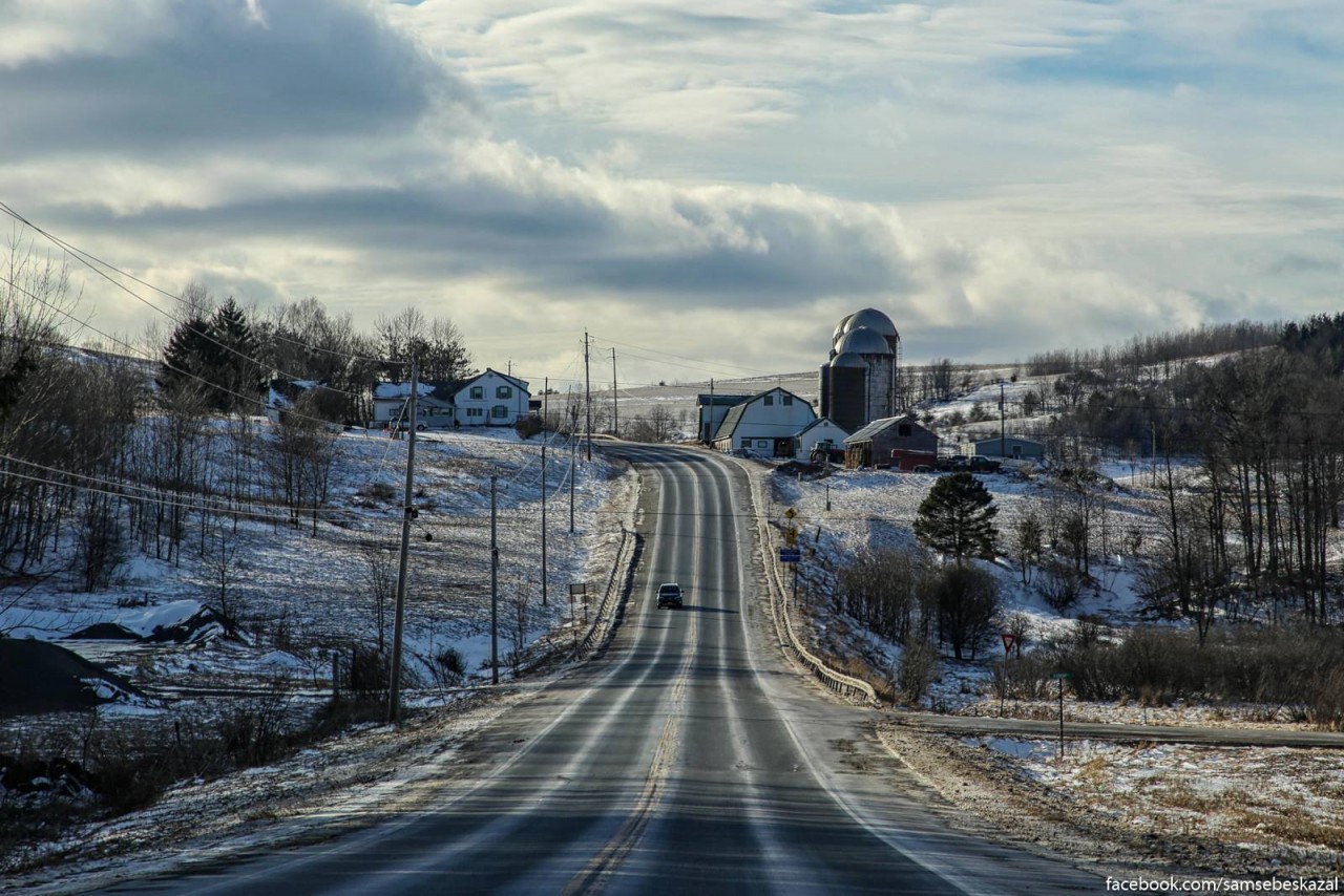 Сравните сами:  как живут простые люди  США ,  в 200 км от Нью-Йорка глубинка