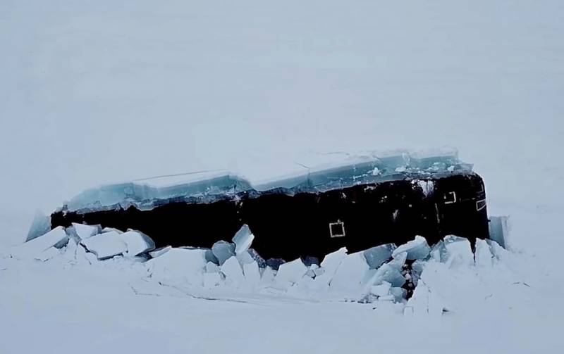 В США оценили одновременное всплытие трех российских подлодок из-подо льдов Арктики вмф