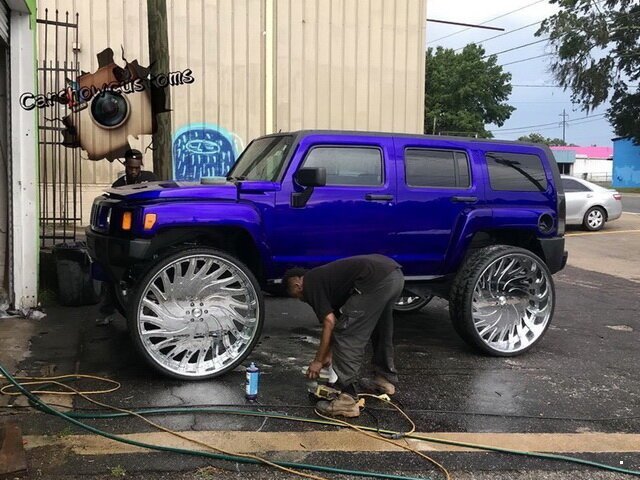 Ужасная подборка гадких Хаммеров авто