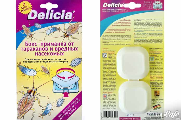 Как избавиться от тараканов: Delicia