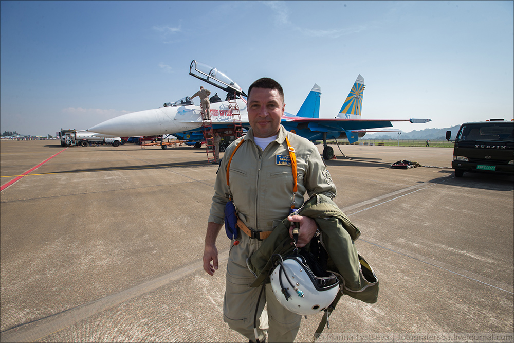 Русские витязи и Стрижи на China Airshow 2016