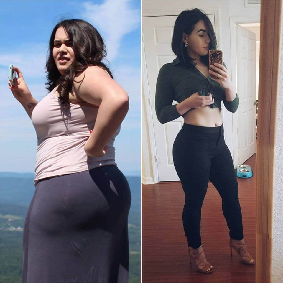 Фото для мотивации к похудению до и после