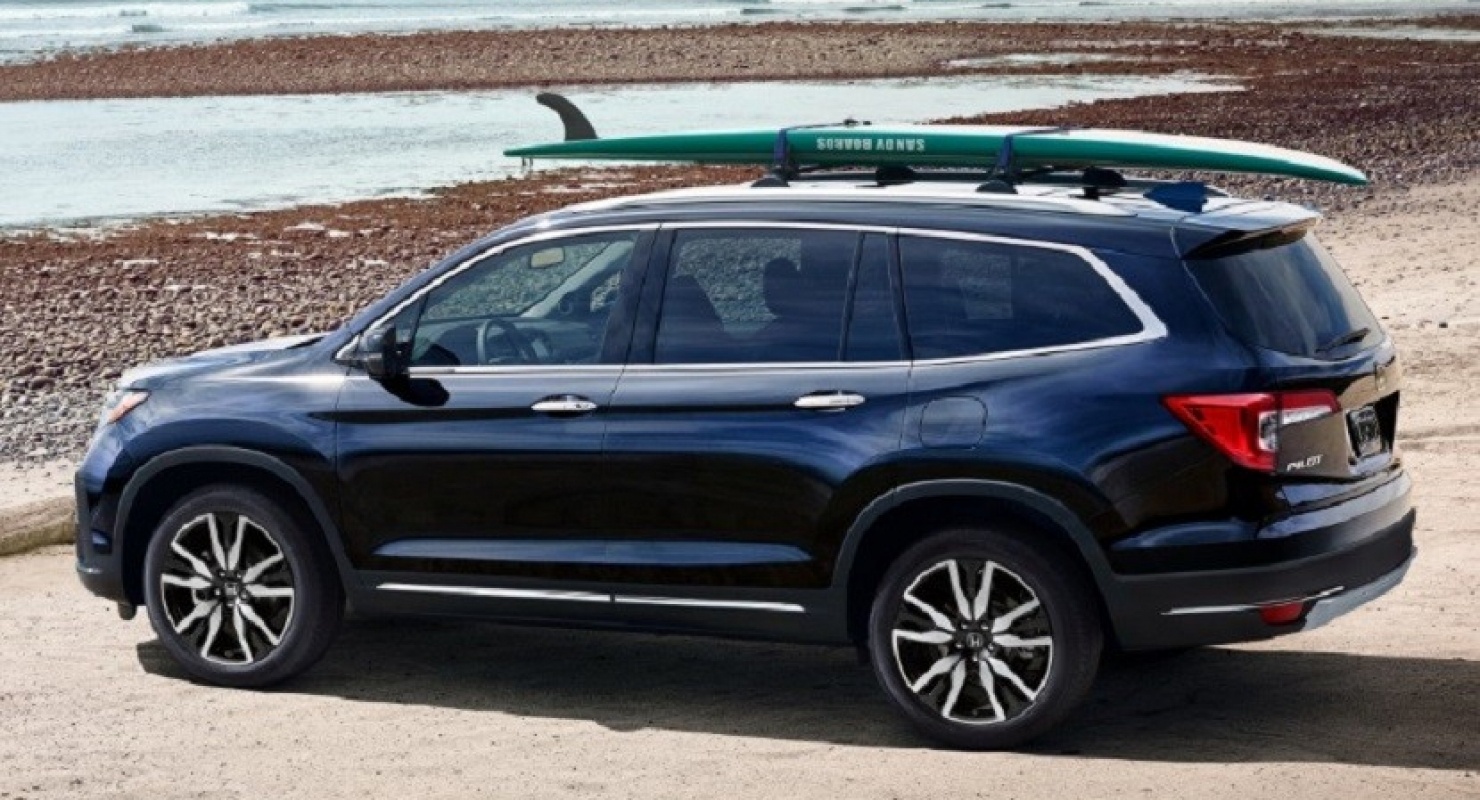 Молодежный, современный и практичный внедорожник: Honda Pilot 2022 Автомобили