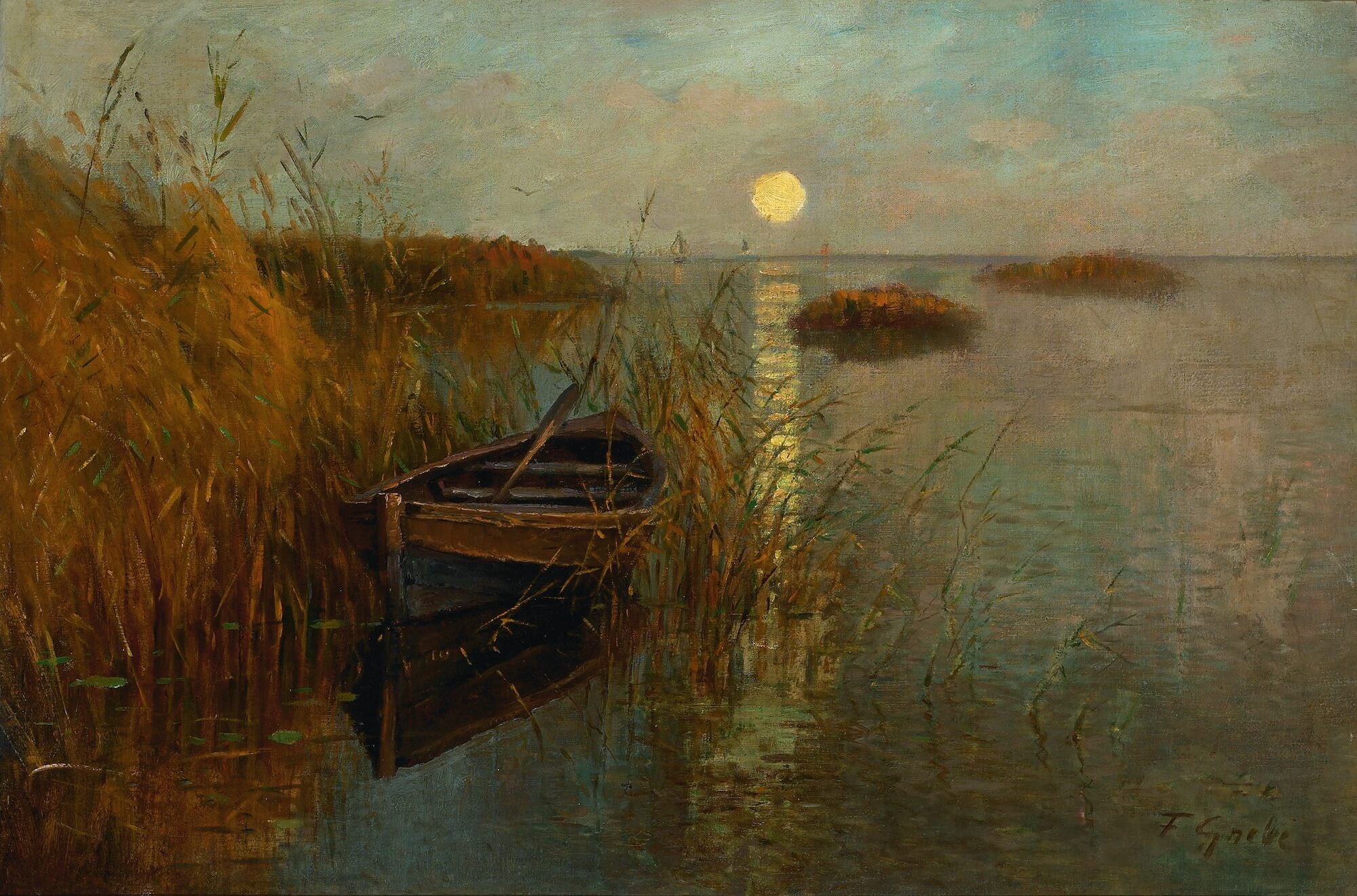 Художник Fritz Ebel (Фриц Эбель)