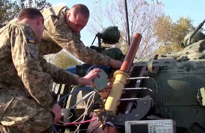 На Украине разработали газодетонационный танковый миномёт