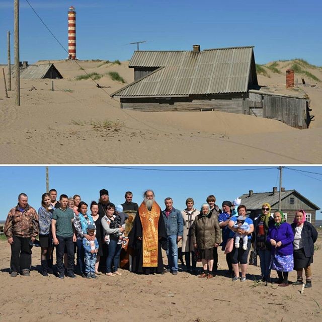 Шойна — село, засыпанное песком Шойна, песок, село