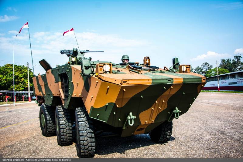 Семейство бронемашин VBTP-MR. Для Бразилии и других стран