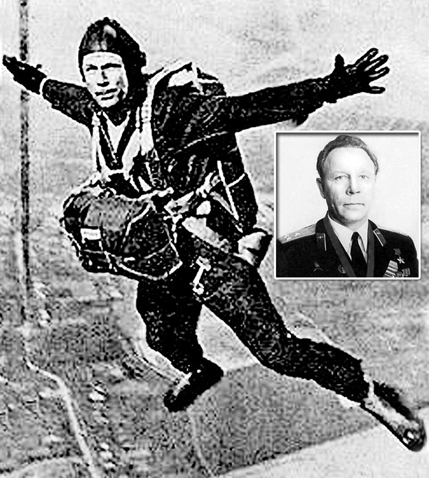 Герой Советского Союза Евгений АНДРЕЕВ восемь раз прыгал из стратосферы. Фото: wikipedia.org